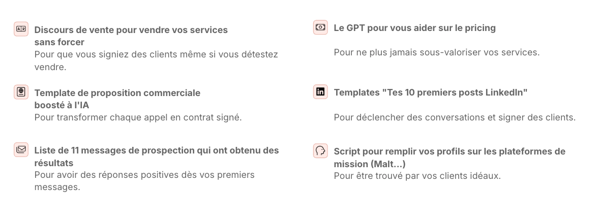 Aperçu de la banque de scripts et modèles Freemote